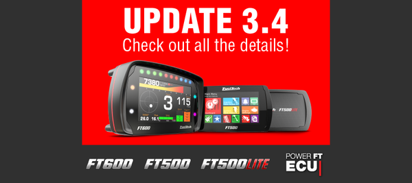 New FT500, FT500LITE, FT600 Software v3.4 Update!