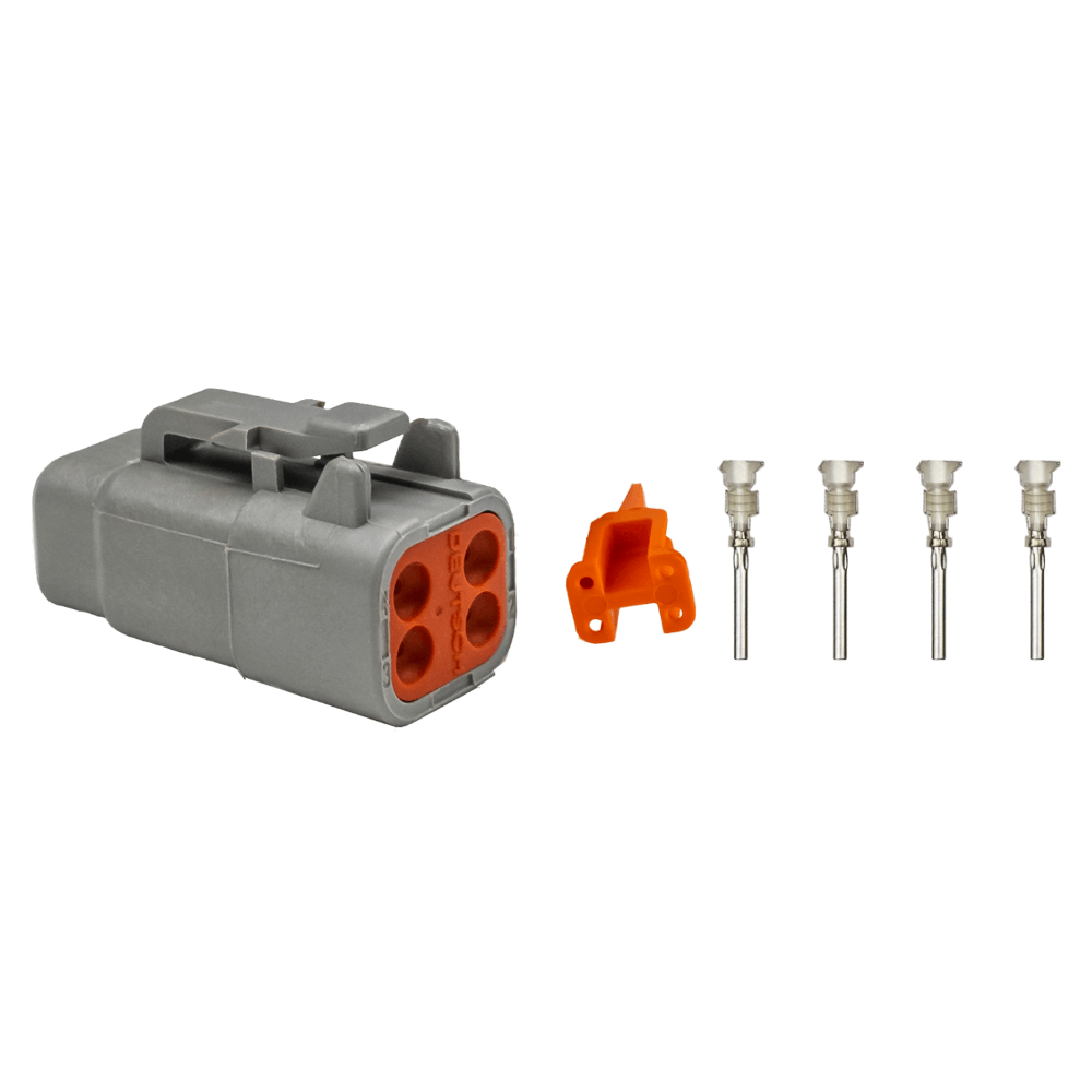 FuelTech EGT-4 Connector Kit - Male with pins