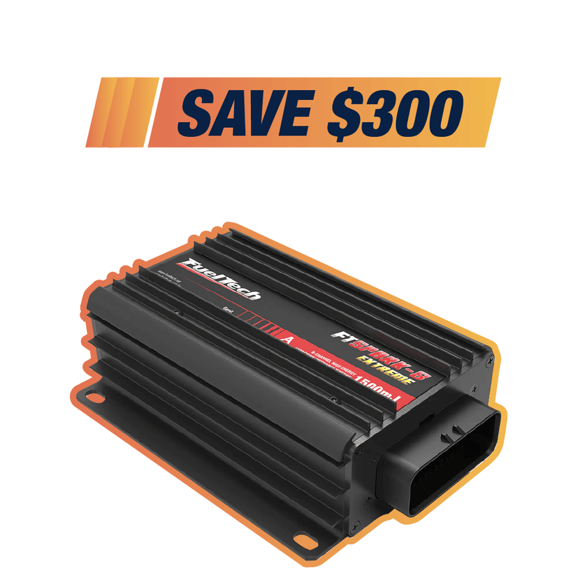 For a limited time, save $300 on FuelTech's FTSPARK EXTREME CDI Ignition Modules