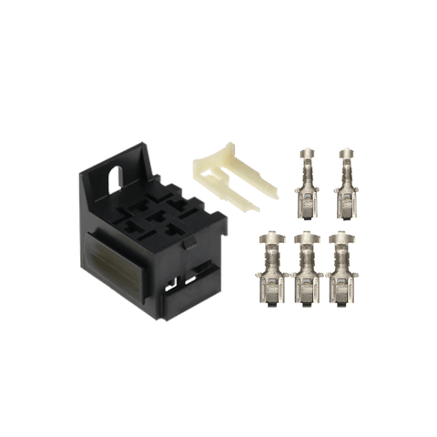 Automotive Relay Holder Kit - 4 Pin - 5 Pin Connector 